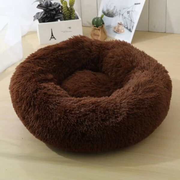 saddle brown marshmallow bed
