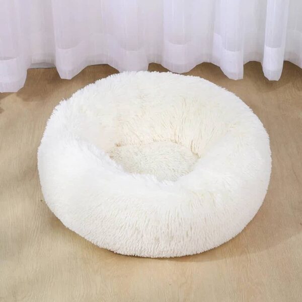 white marshmallow bed